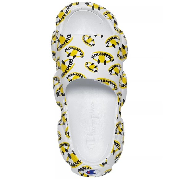NEW Champion Meloso Squish Smile Rap Hip Hop Streetwear Slides Sandals Men 10 - Picture 16 of 16